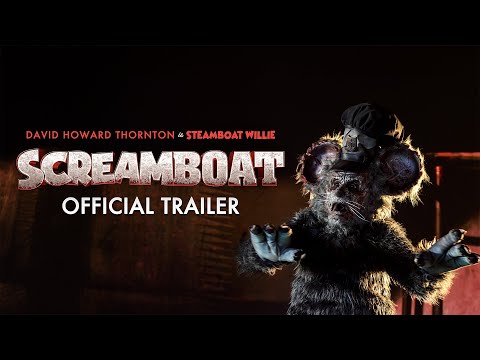 Screamboat | Official Red Band Trailer | In Theaters 4/2 | David Howard Thornton Steamboat Willie