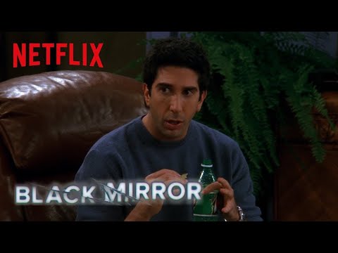 Black Mirror & Friends | The One Where Ross Invents San Junipero | Netflix