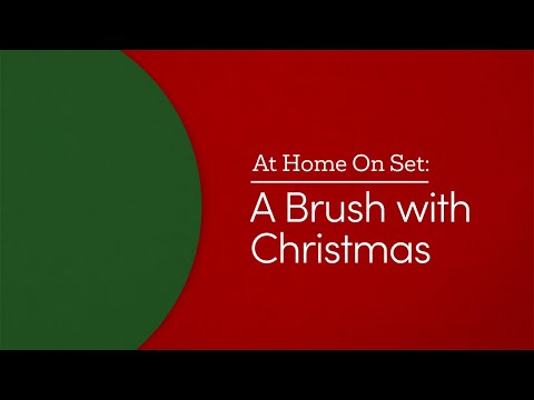 A Brush with Christmas - At Home On Set - Great American Family