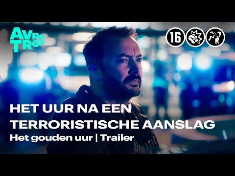 De thrillerserie over het uur na een terroristische aanslag | Het gouden uur | Trailer