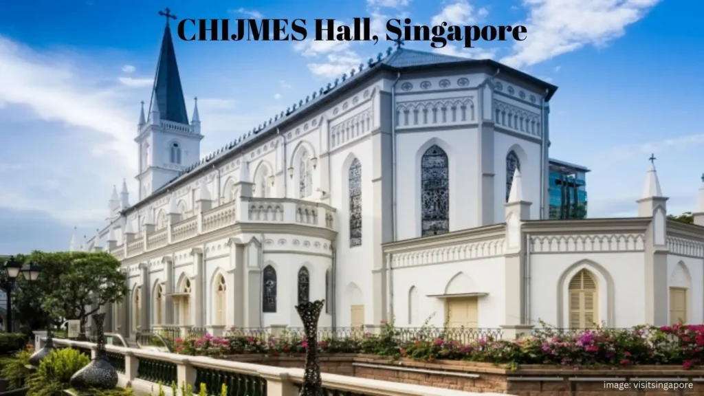 Crazy Rich Asians Filming Locations, CHIJMES Hall, Singapore