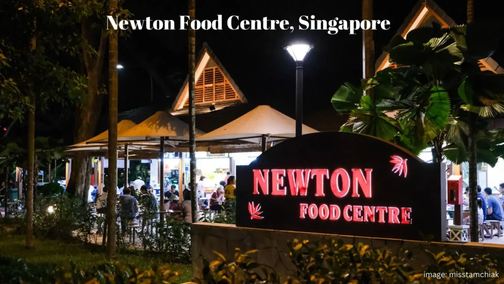 Crazy Rich Asians Filming Locations, Newton Food Centre, Singapore