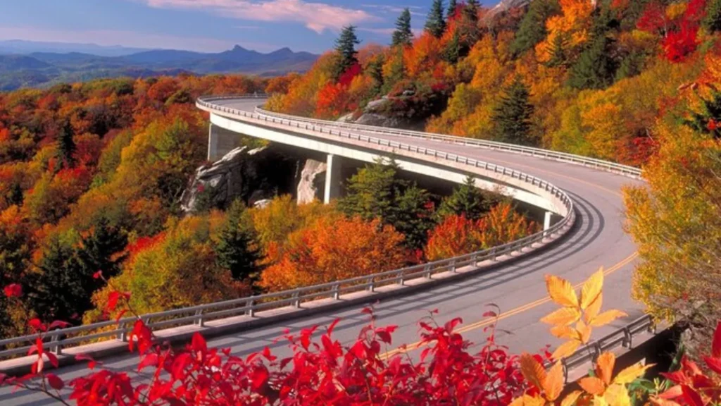 Forest Gump Filming Locations, Blue Ridge Parkway, North Carolina