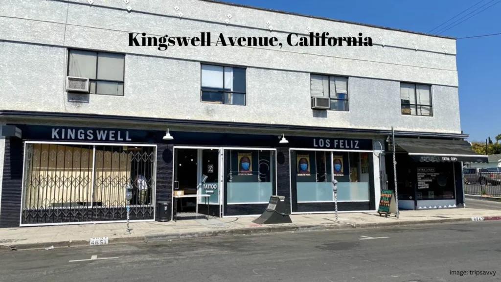 Grease Filming Locations, Kingswell Avenue, California