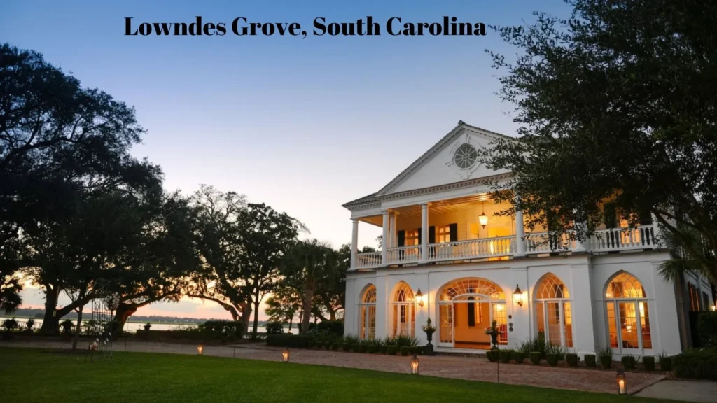 Outer Banks Filming Locations Lowndes Grove, South Carolina