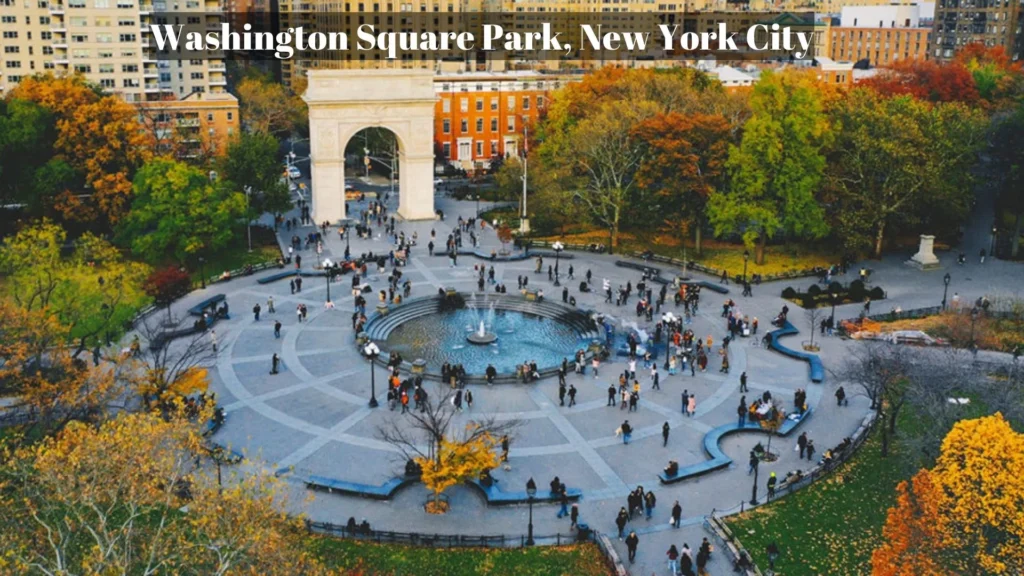 Outer Banks Filming Locations, Washington Square Park, New York City
