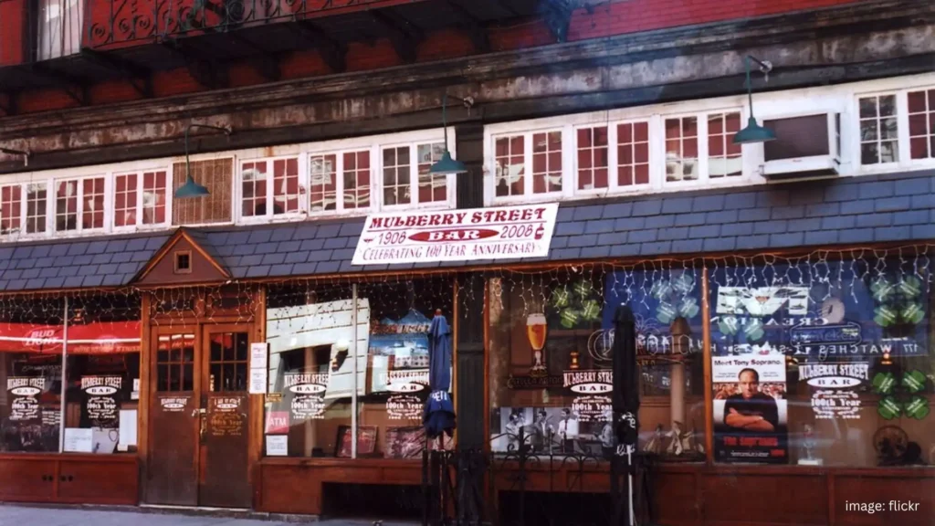 The Sopranos Season 6 Filming Locations, Mulberry Street Bar, New York City, NY