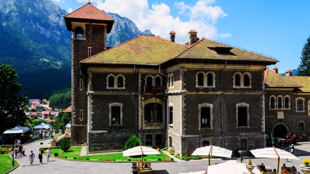 Wednesday Filming Locations, Cantacuzino Castle