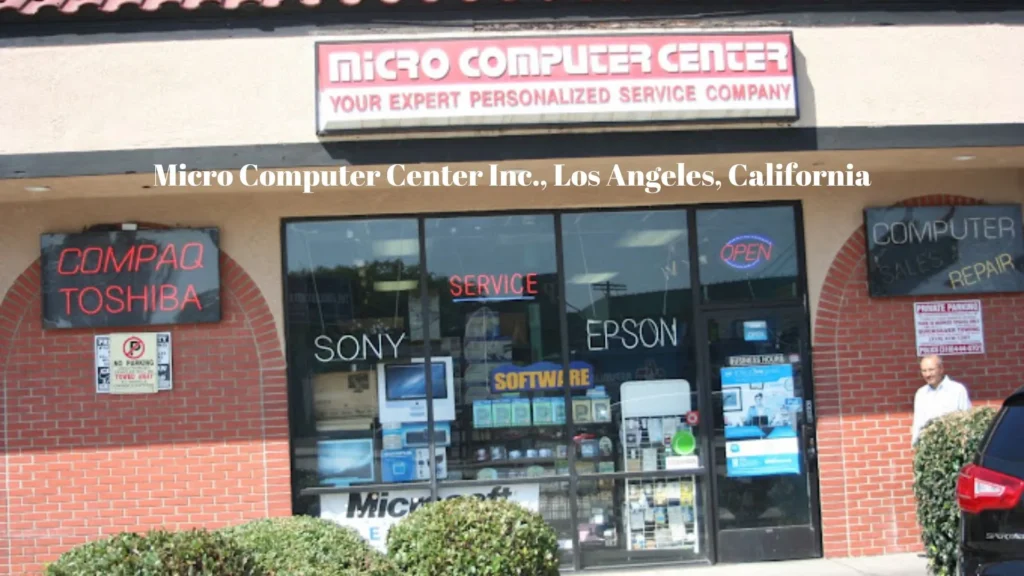 Welcome to Chippendales Filming Locations, Micro Computer Center Inc., Los Angeles, California