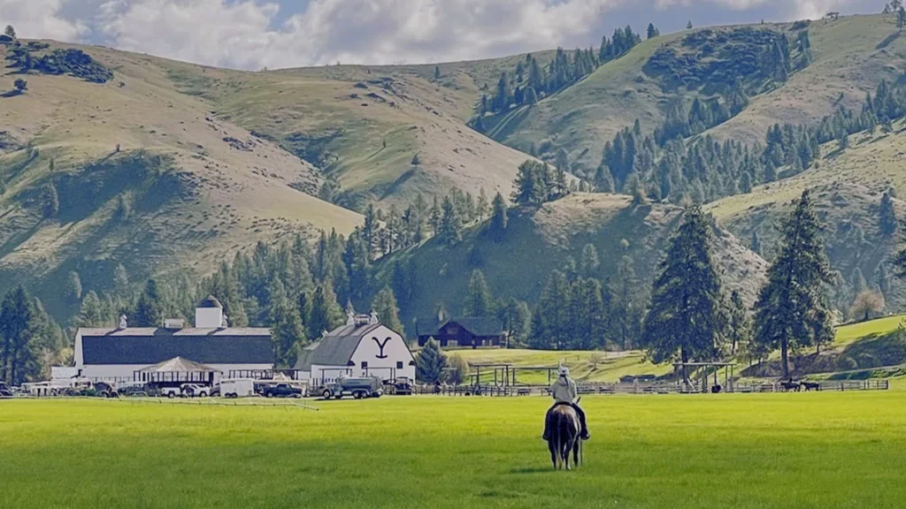 Yellowstone Filming Location Chief Joseph Ranch in Darby