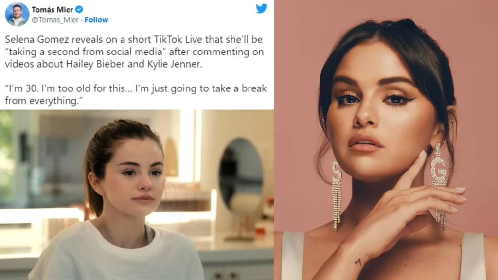 After Announcing a Break From Social Media Selena Gomez Reactivated Her TikTok Account