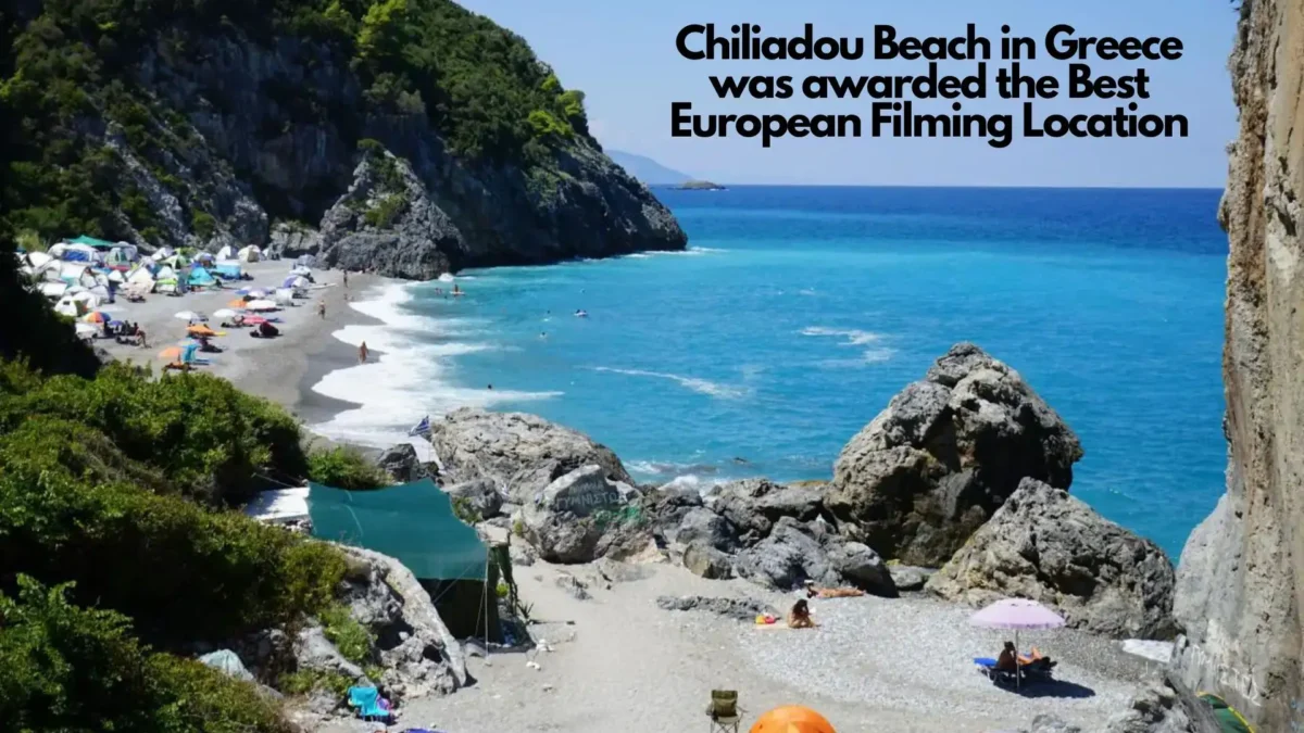 Chiliadou Beach in Greece was awarded the Best European Filming Location (Image credit: beachsearcher)