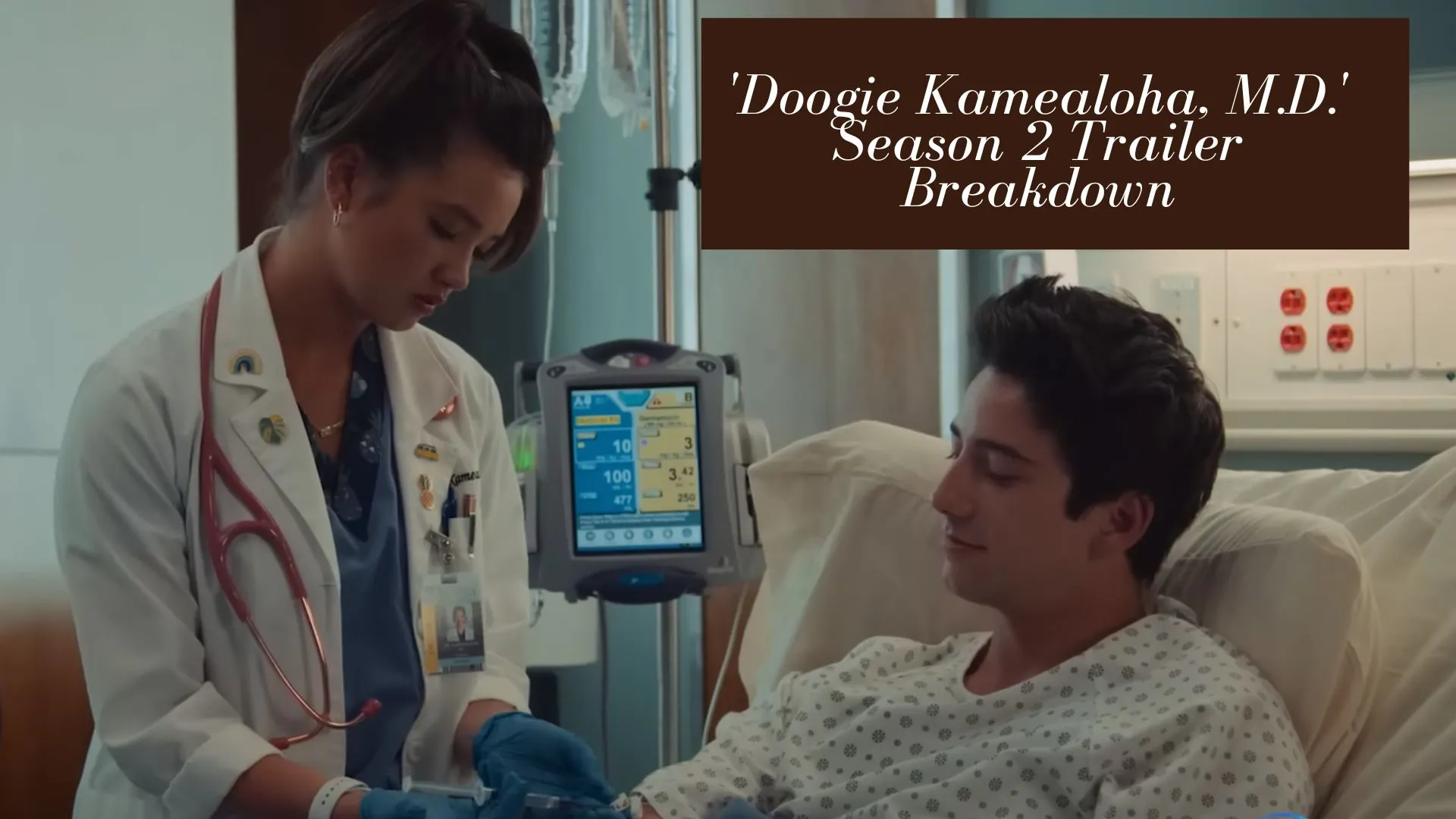 'Doogie Kamealoha, M.D.' Season 2 Trailer Breakdown (Image credit: Youtube)