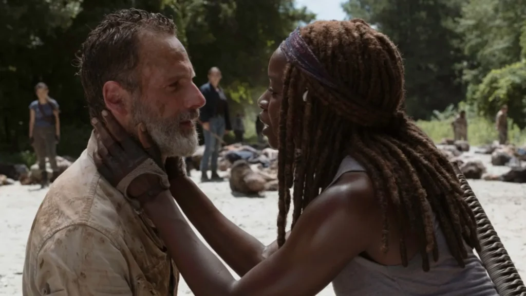 Filming on 'The Walking Dead' spinoff starring Andrew Lincoln and Danai Gurira began (Image credit: melty)