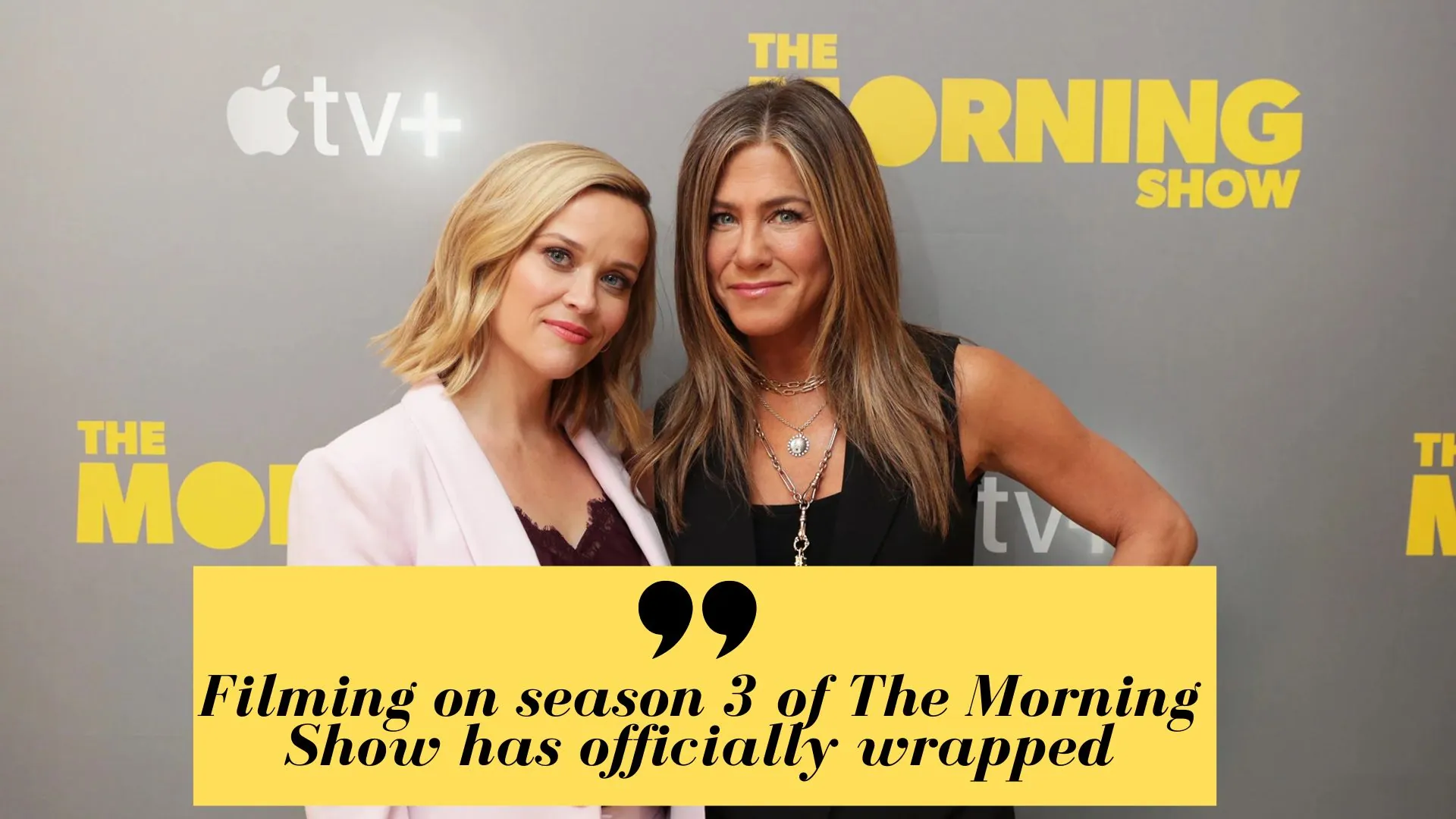 Filming on season 3 of The Morning Show has officially wrapped (Image credit US Weekly)