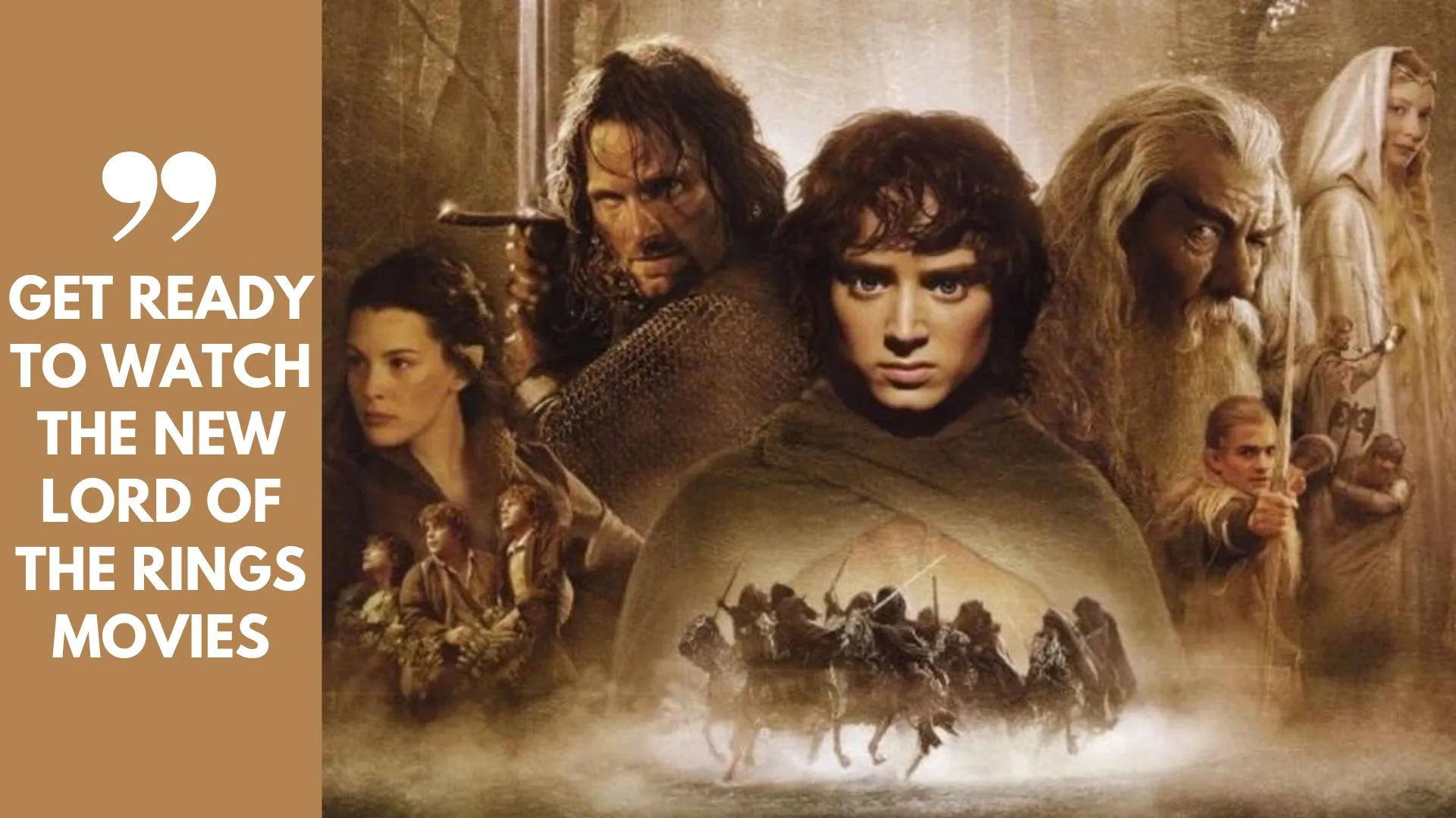 Get ready to watch the New Lord of the Rings Movies (Image credit: denofgeek)