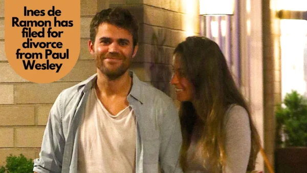 Ines de Ramon has filed for divorce from Paul Wesley (Image credit: just jared)