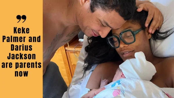 Keke Palmer and Darius Jackson are parents now (Image credit: Palmer's Instagram)