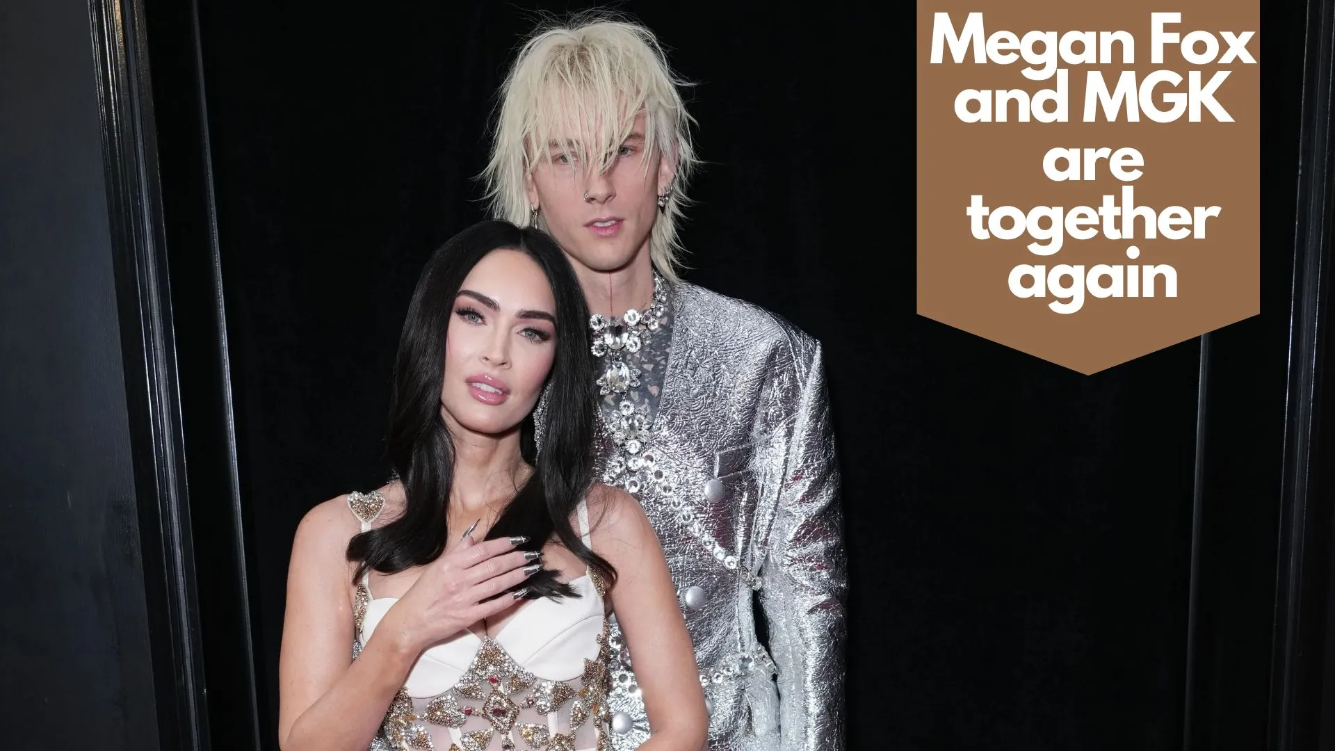 Megan Fox and MGK are together again (Image credit: etonline)