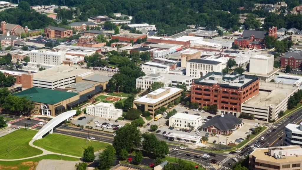 My Cousin Vinny Filming Locations, Gainesville, Georgia (Image credit: gainesvilletimes)