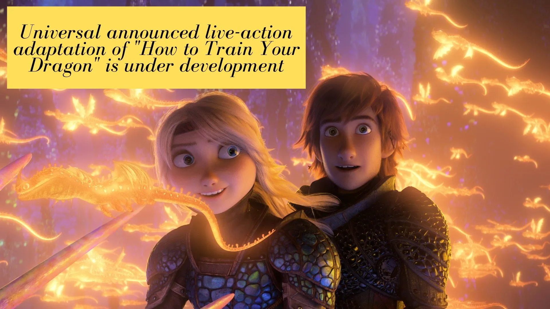 Universal announced live-action adaptation of "How to Train Your Dragon" is under development (Image credit: youtube)