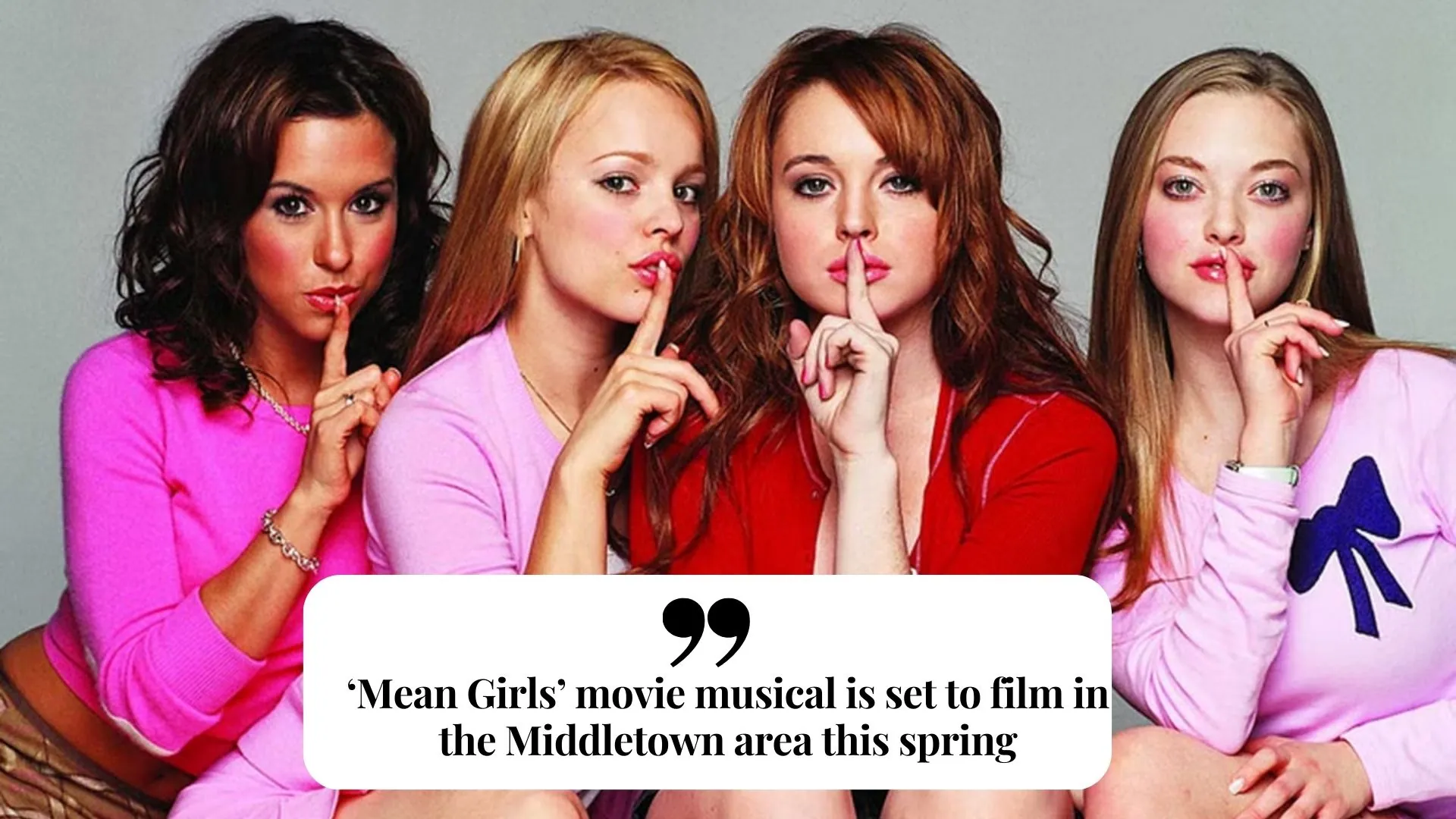 ‘Mean Girls’ movie musical is set to film in the Middletown area this spring (image credit independent)
