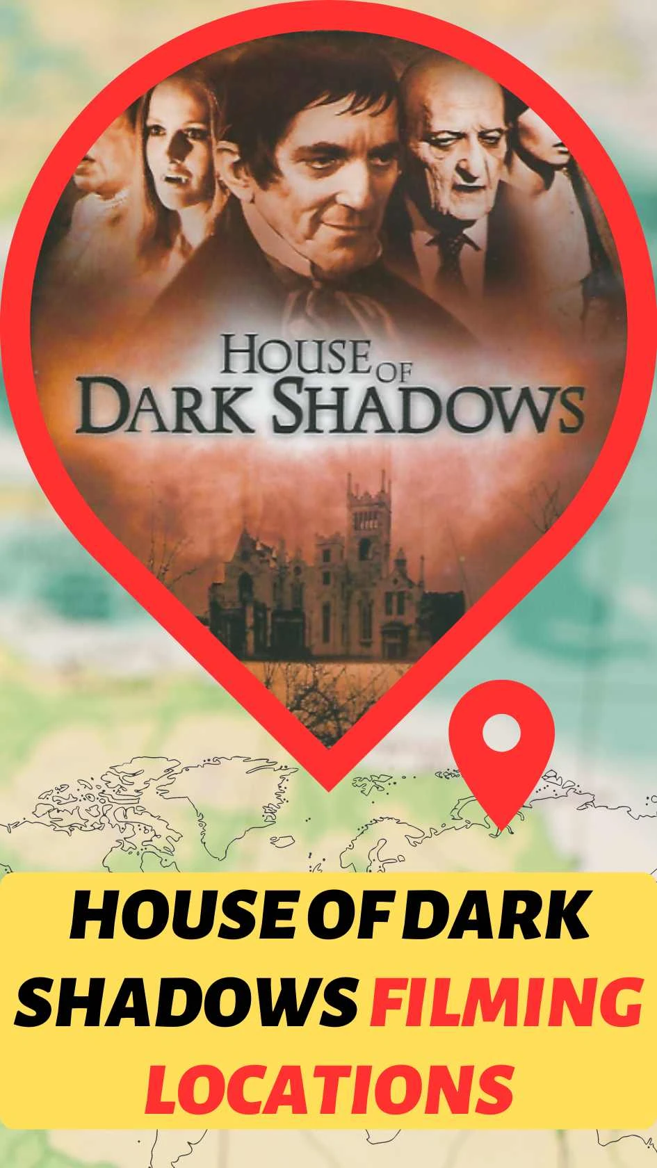 House of Dark Shadows Filming Locations