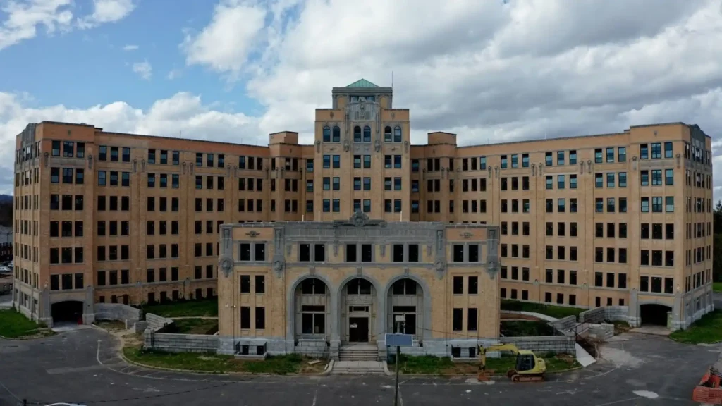 Joker 2 Folie a Deux Filming Locations, Essex County Hospital Center (Image credit youtube)