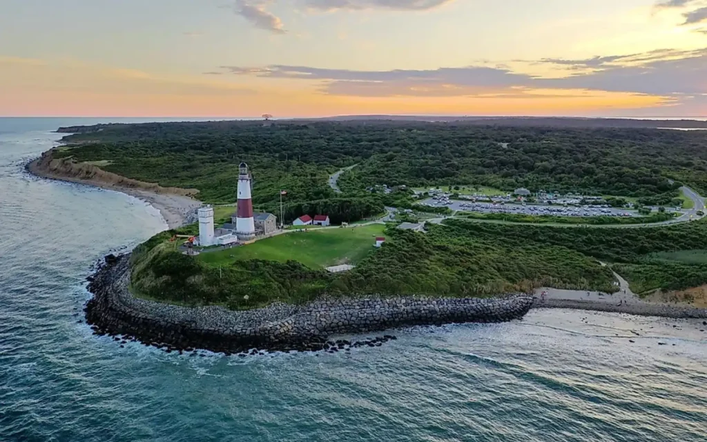 No Hard Feelings Filming Locations, Montauk, New York (Image credit: worldatlas)