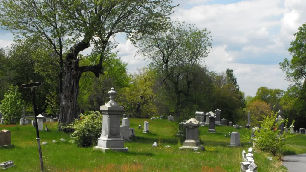 One Tree Hill Filming Locations, Bellevue Cemetery (Image credit: wiki)