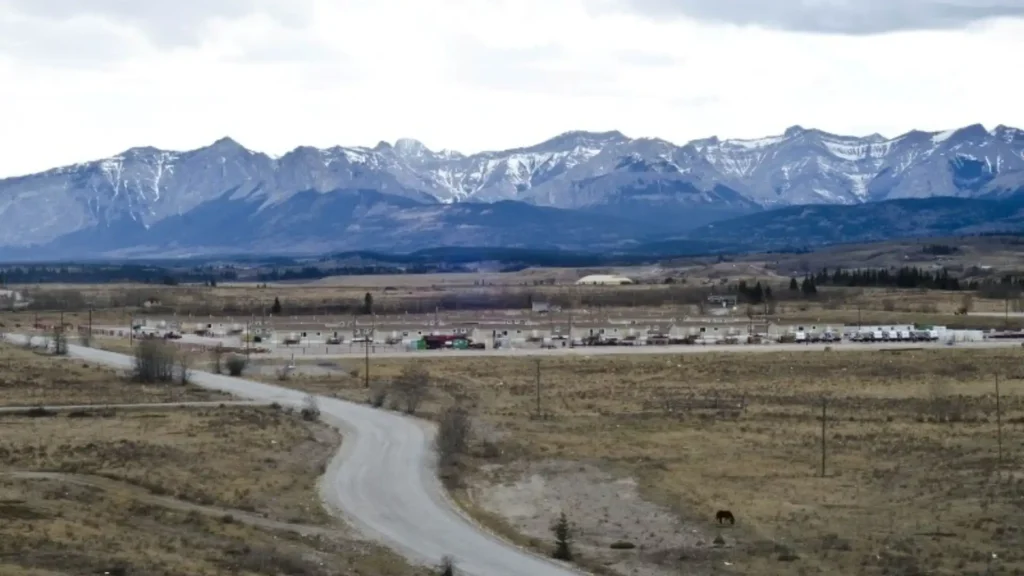 Open Range Filming Locations, Morley, Alberta (Image credit: airdrietoday)