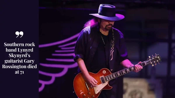 Southern rock band Lynyrd Skynyrd’s guitarist Gary Rossington died at 71 (Image credit: ultimateclassicrock)