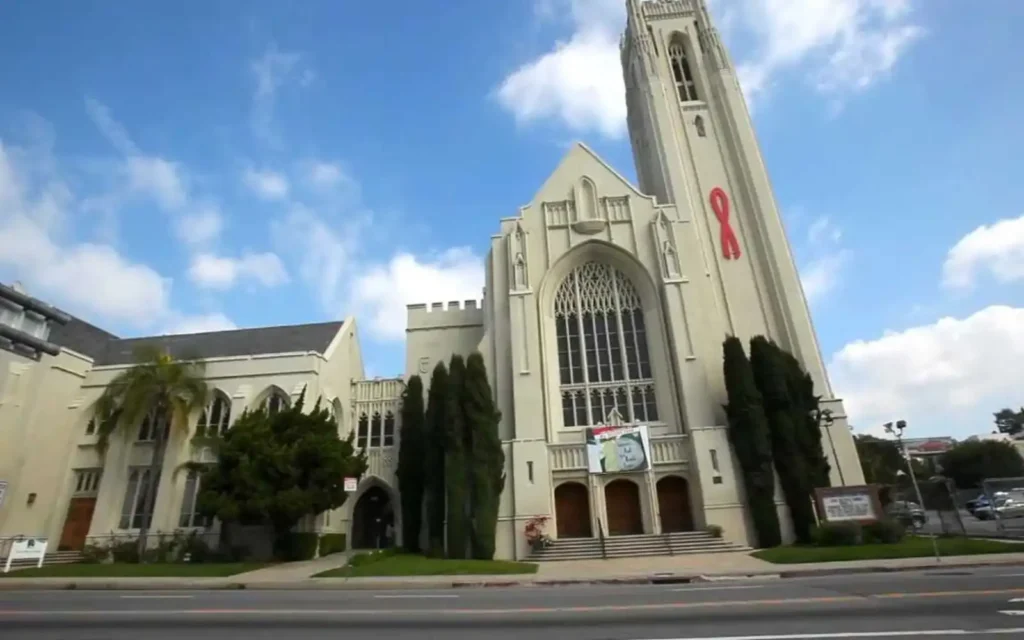 The Godfather Filming Locations, Hollywood United Methodist Church, California, USA (Image credit: hollywoodumc)