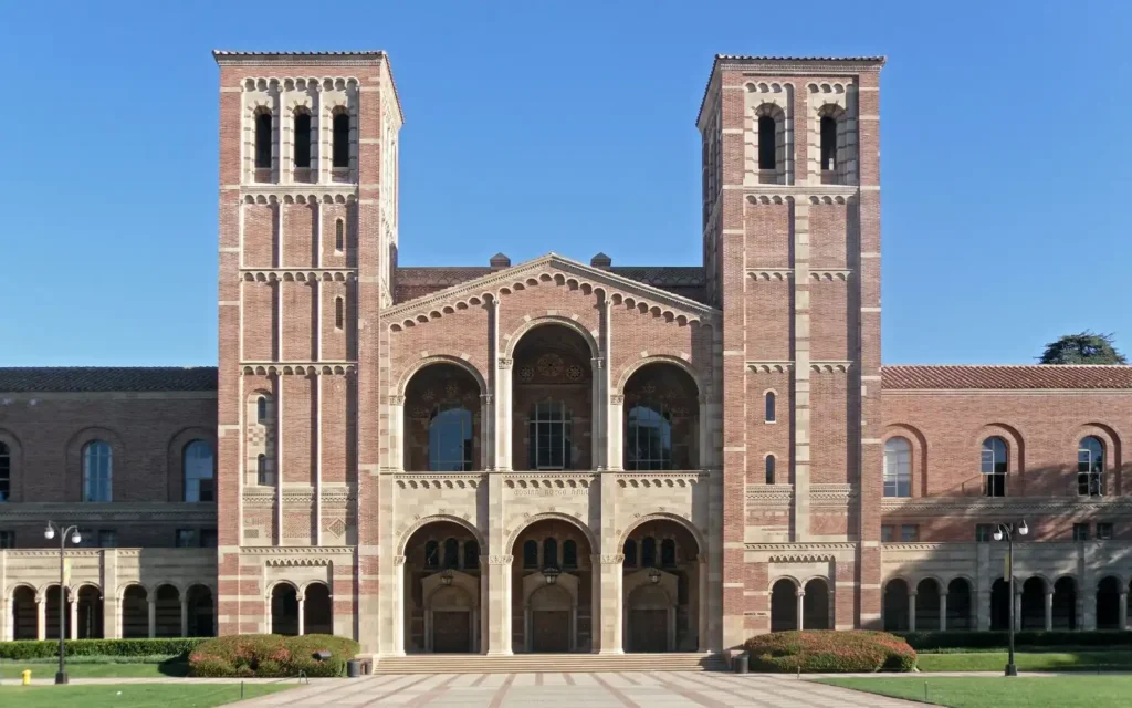 The Godfather Filming Locations, Royce Hall, California, USA (Image credit: wiki)