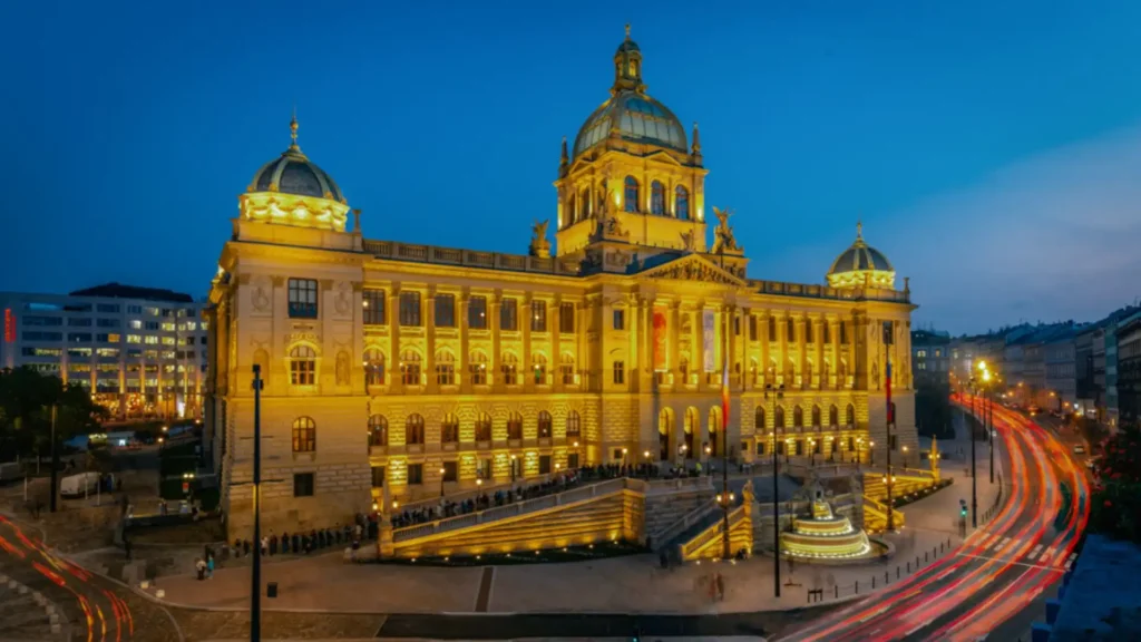 The Gray Man Filming Locations, The National Museum (Image credit_ pragueunlocked)