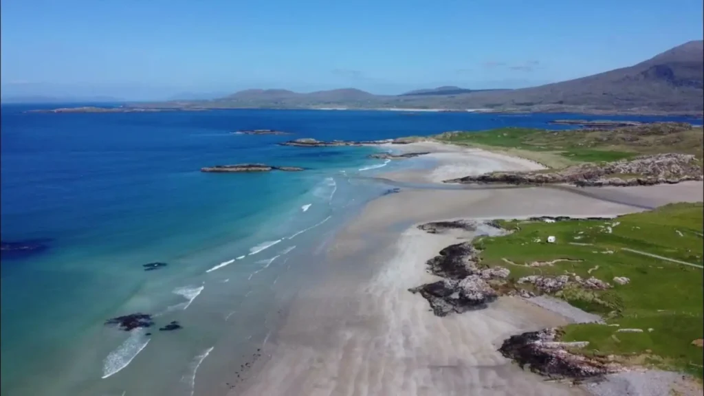 The Quiet Man Filming Locations, Lettergesh Beach, Ireland (Image credit: youtube)
