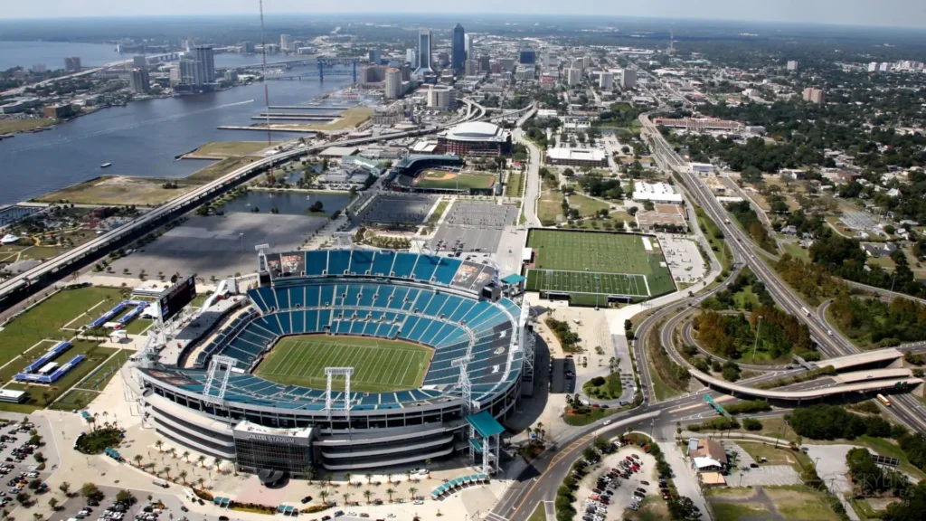 The Waterboy Filming Locations, Jacksonville (Image credit: skylinescenes)