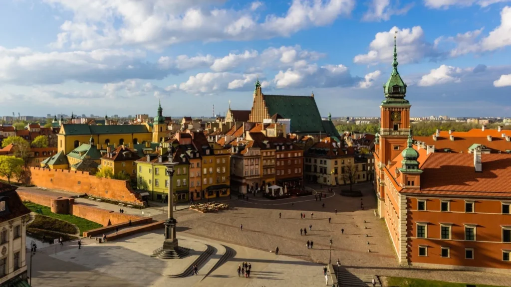 Tonight You're Sleeping with Me Filming Locations, Warsaw, Poland (Image credit: poland.travel)