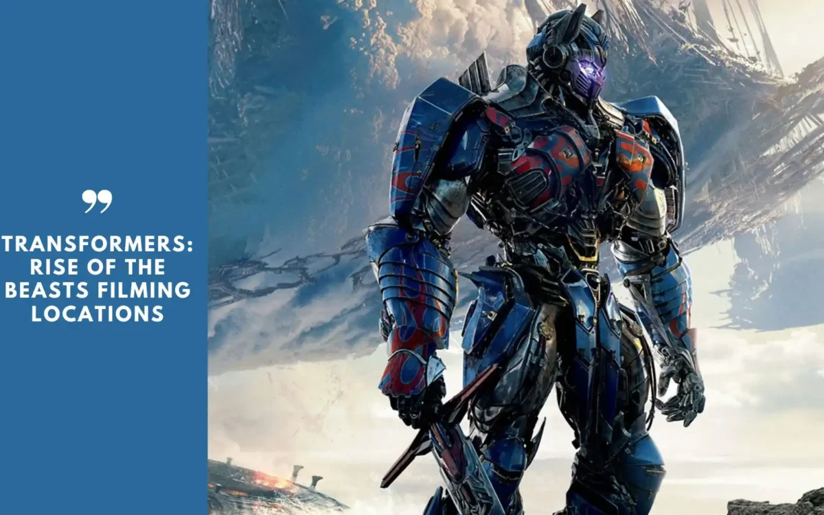 Transformers: Rise of the Beasts Filming Locations (image credit: hollywoodreporter)