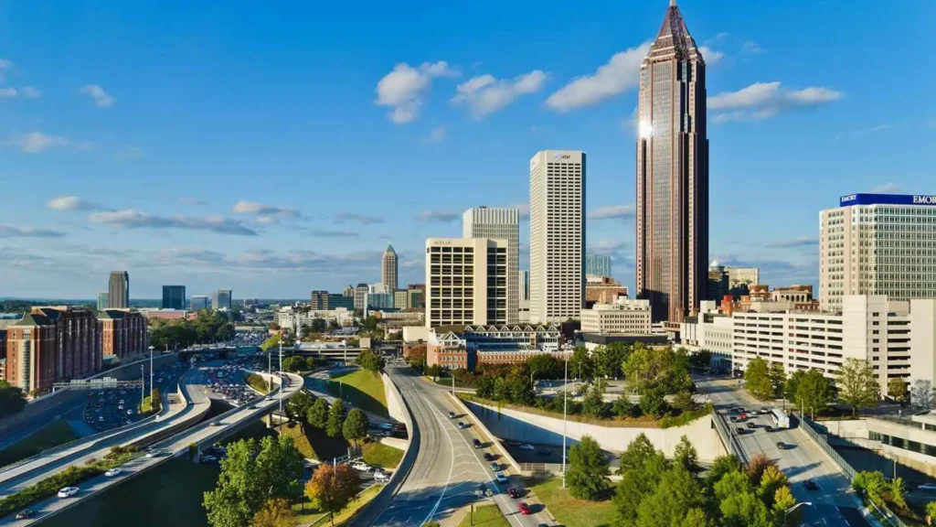 True Lies Filming Locations, Atlanta, Georgia (Image credit: travelandleisure)