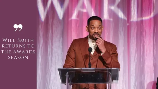 Will Smith returns to the awards season (Image credit: popsugar)