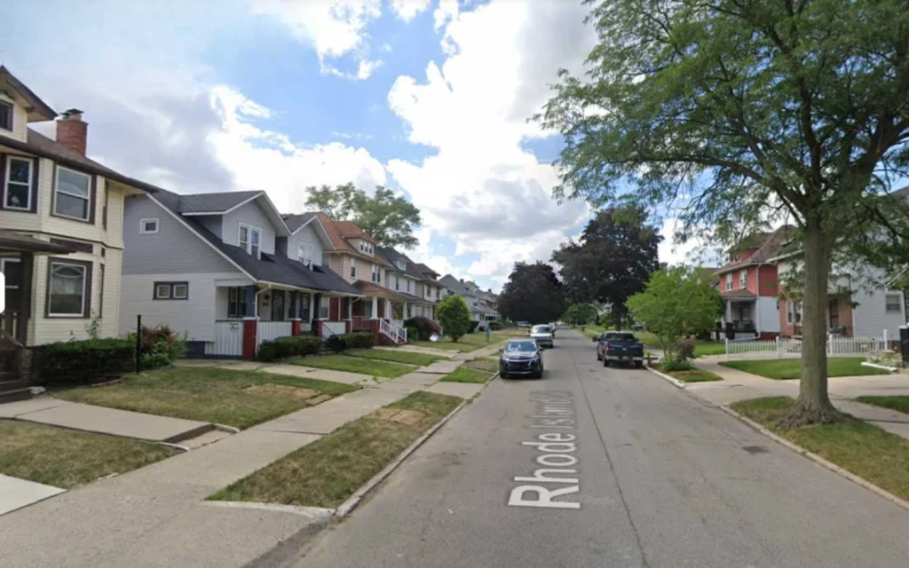 Gran Torino Filming Locations, 238 Rhode Island Street Highland Park Michigan, USA (Image Credit_ Google Map)