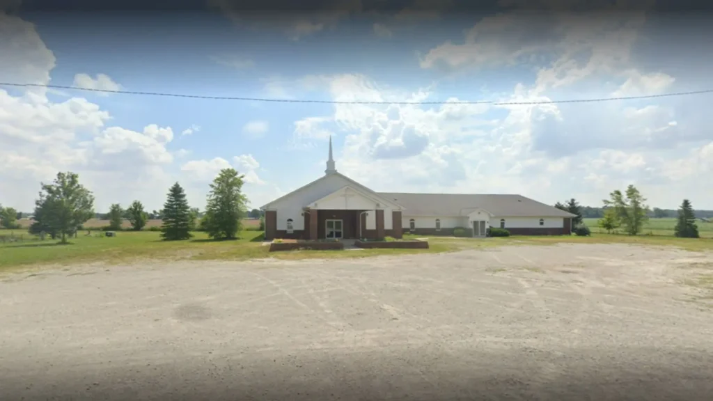 Hoosiers Filming Locations, Elizaville Christian Church (image credit_ goggle map)