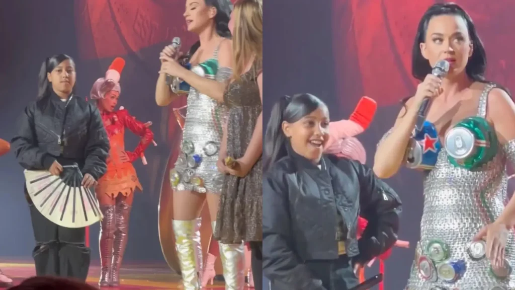 Kim Kardashian's Daughter North West Joins Katy Perry On Stage in Vegas (image credit_ instagram)