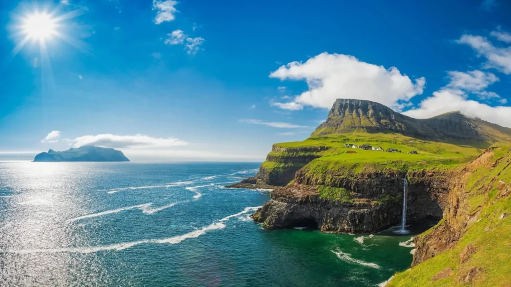 Peter Pan & Wendy Filming Locations, Faroe Islands (image credit_ worldatlas)