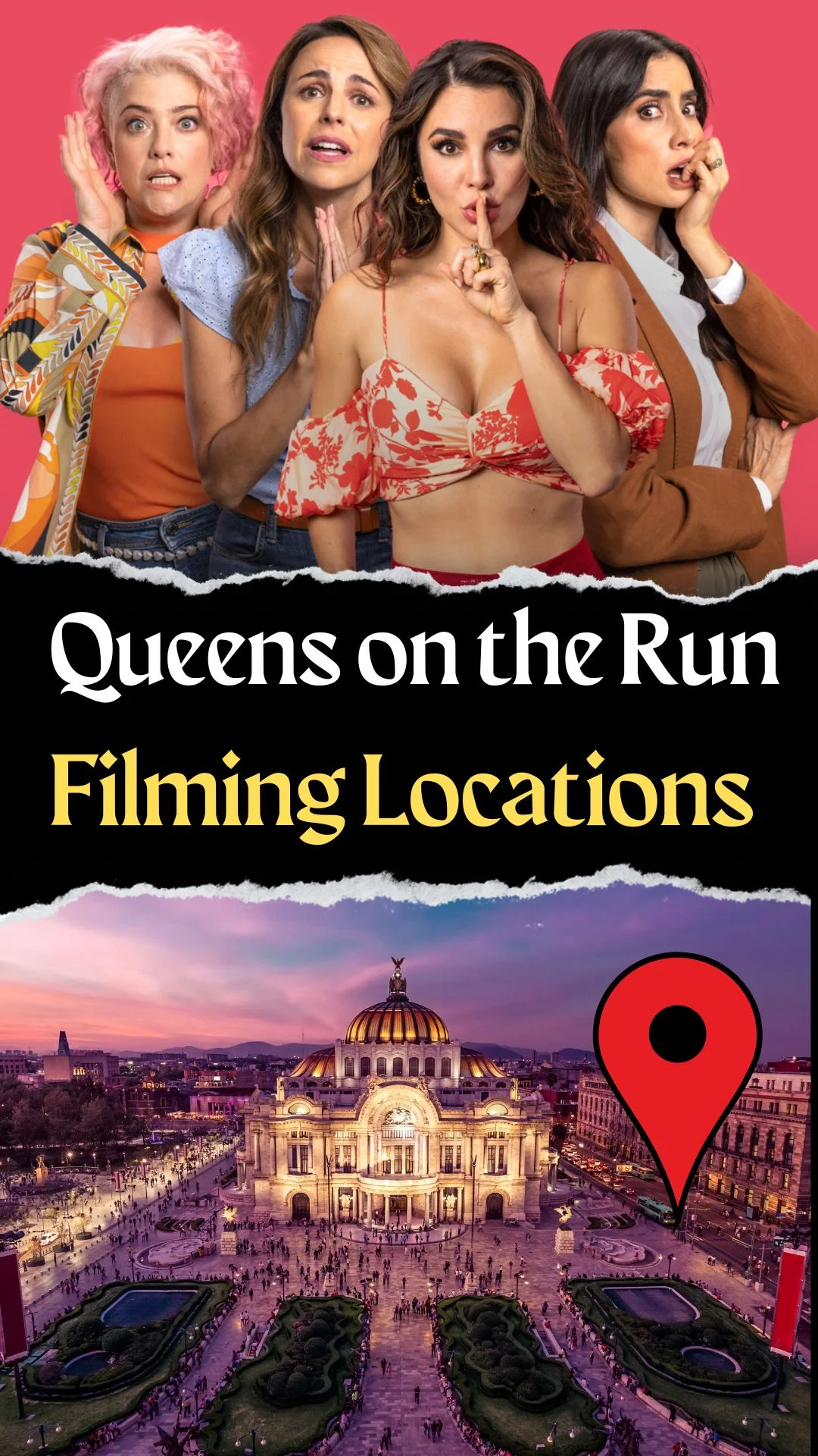 Queens on the Run Filming Locations