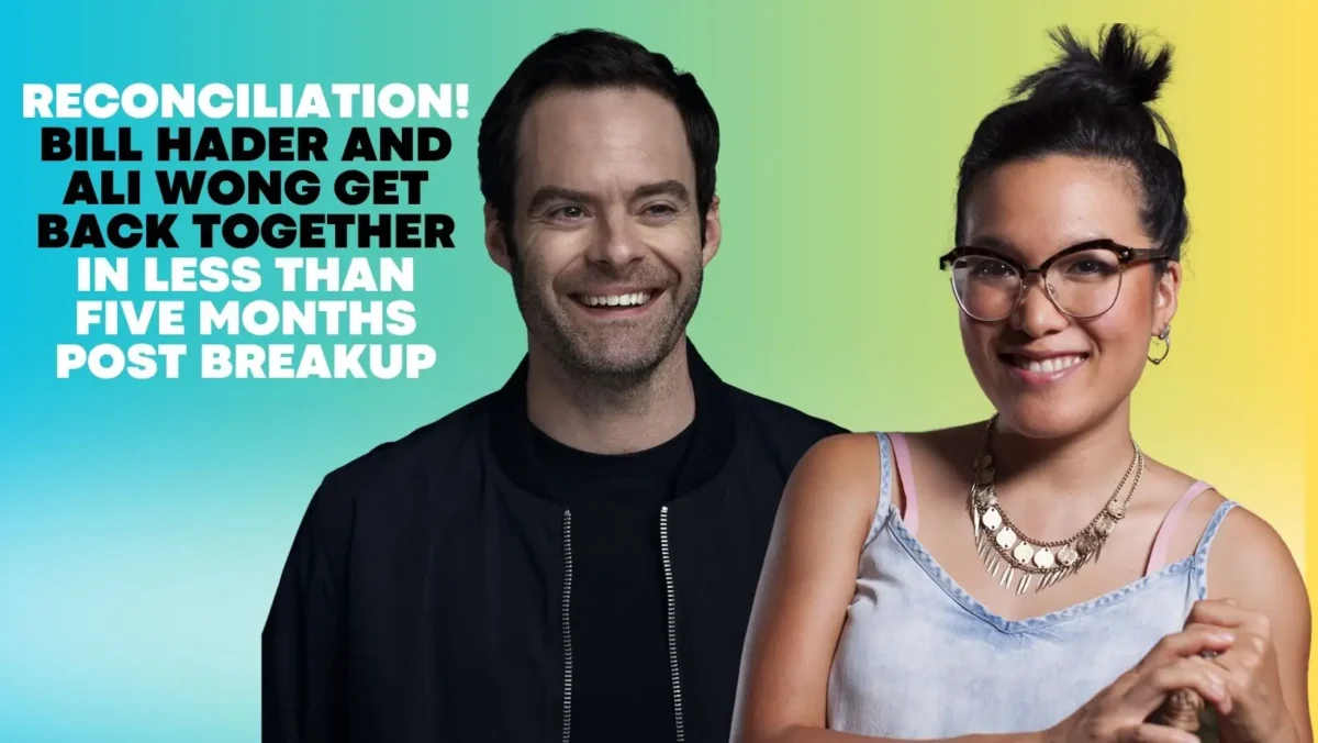 Reconciliation! Bill Hader and Ali Wong Get Back Together in Less Than Five Months Post Breakup