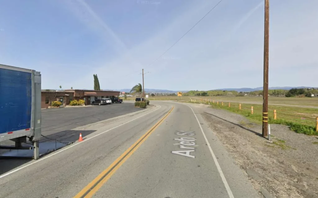 Road House Filming Locations, 24650 Arch Street, Santa Clarita, California, USA (Image Credit_ Google Map)