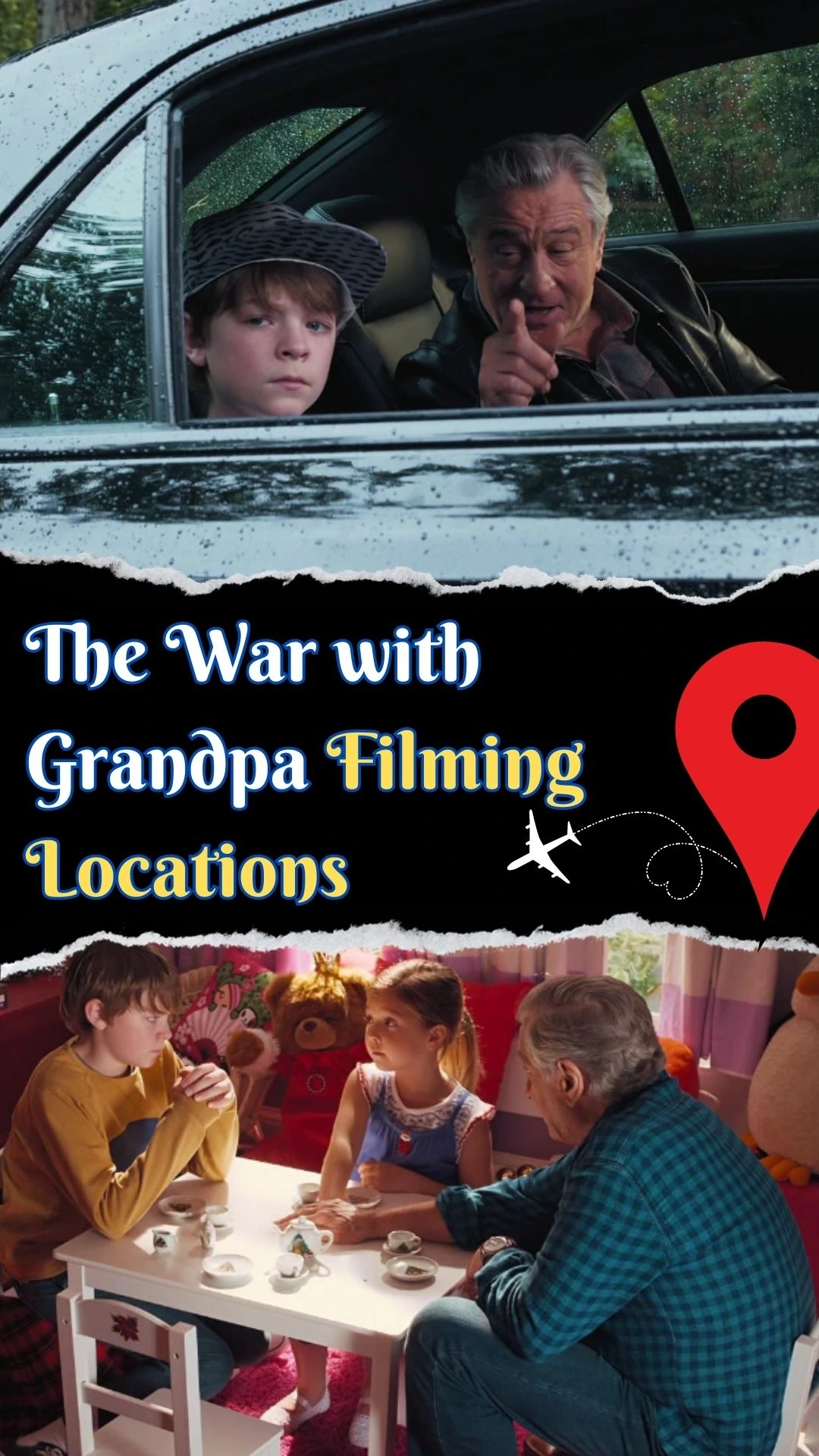 The War with Grandpa Filming Locations