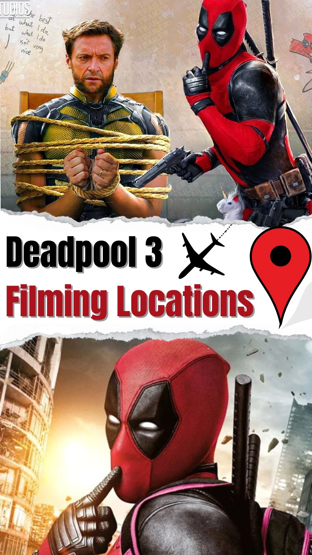 Deadpool 3 Filming Locations